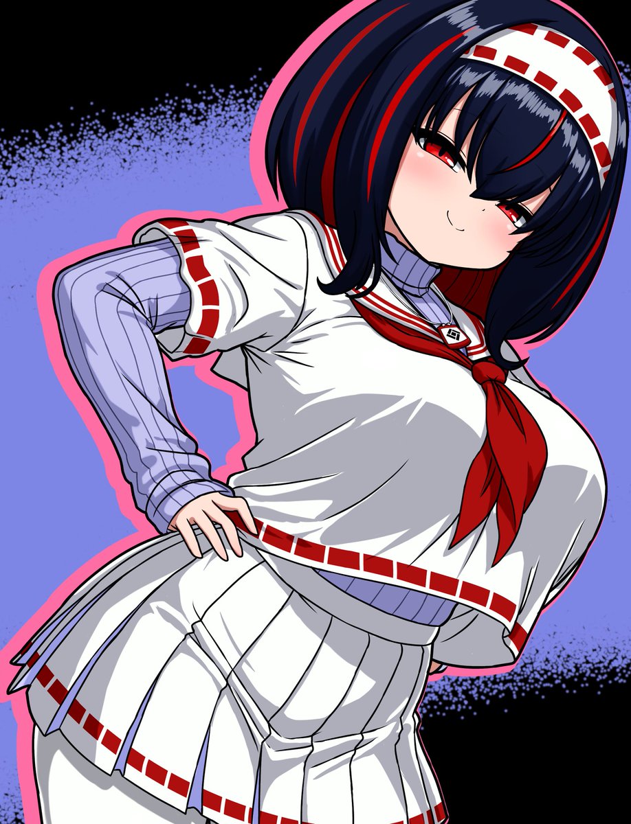 skeb依頼で描かせていただいた首塚ボタンさんサカサマフォームヒトです
おまけで元のカラーのボタンさんも置いときます 