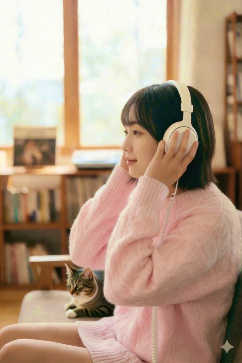 rin1173514's tweet photo. 隣で一緒に音楽聴く時間🎵好きですか？🍏
#AI美女 #まったり https://t.co/VUsZdZwbDa