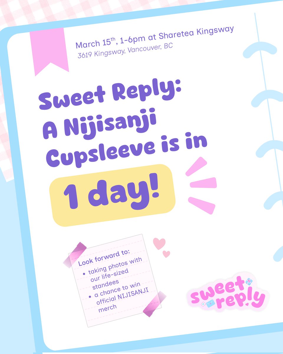 NIJICITY➡️Sweet Reply: White Day Niji CSE tweet media