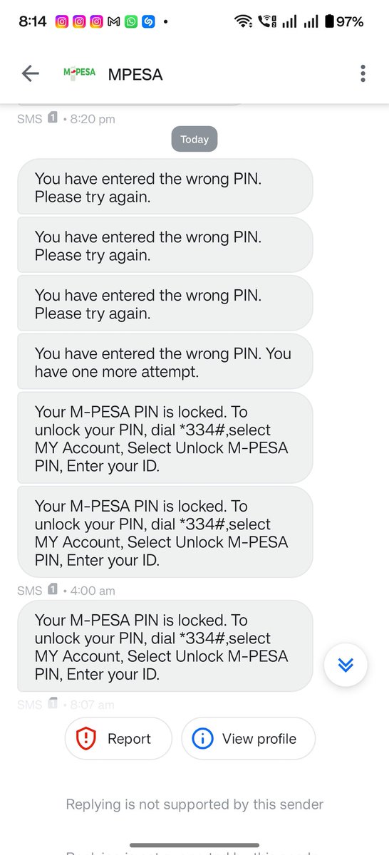 barnabieo's tweet photo. @Safaricom_Care I woke up to this. What going on? Was happening at 4am https://t.co/5K4iHDd0lI