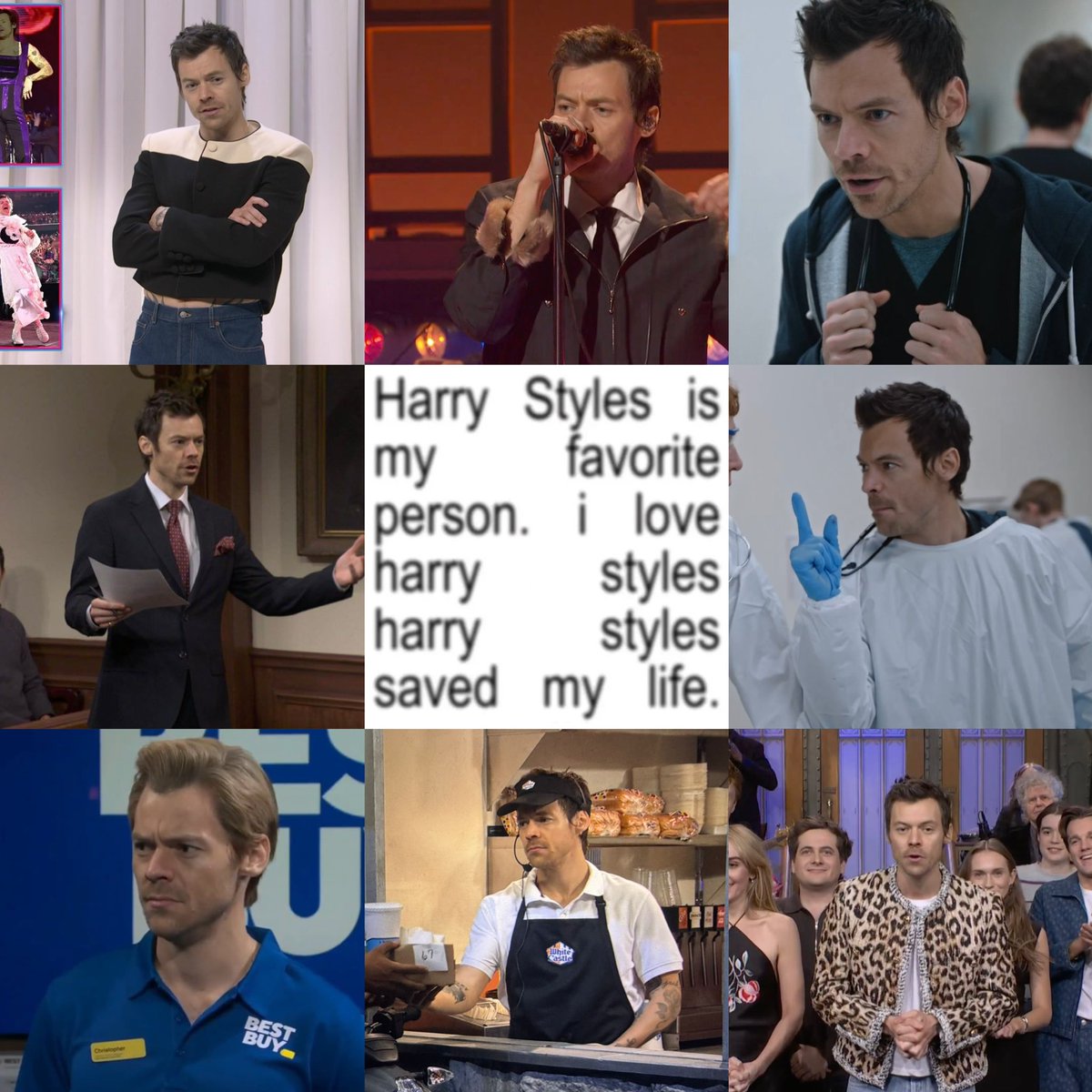 harry styles feeds tweet media