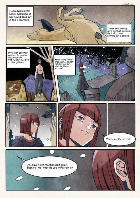 Original Manga! Chaturanga Ep1.5!   ✨ 

 A Chuunibyou manga set in an alternate medieval world based on the Hundred Years' War.  

#創作 #webcomic #manga 