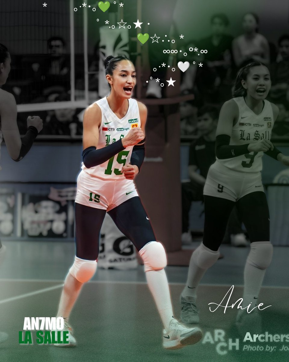 We need the presence of Tyang AMIE PROVIDO!
RT &amp; LIKE

Let's go, AN7M0! 
#UAAPSEASON88
#MarkTheMomentDLSU 🏹

･ ｡
💚☆∴｡　*
･ﾟ*｡★･🤍
         *　｡·*･｡💚 ﾟ*
               ﾟ *.｡☆｡★　･
                         *  ☆ ｡･ﾟ*.｡🤍
             *　★ ﾟ･｡   *  ｡