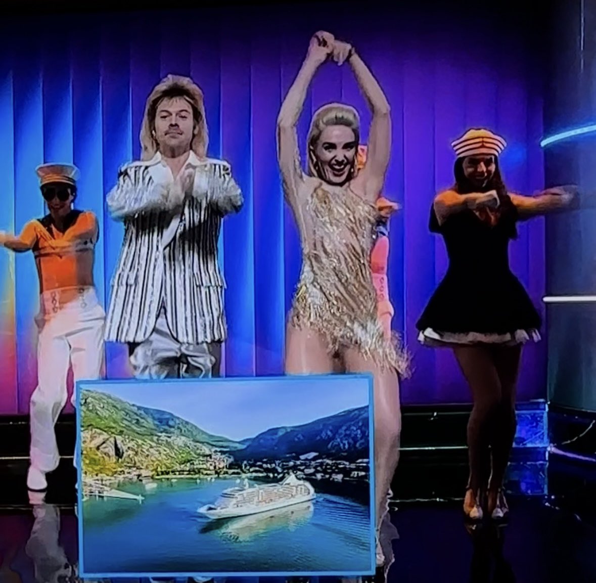 matildakissy's tweet photo. Balkanization of SNL while Harry did double duty was not on my bingo card😅 (Kotor pictured🇲🇪) #SNL #harrystyles https://t.co/9IQOfgOlqi