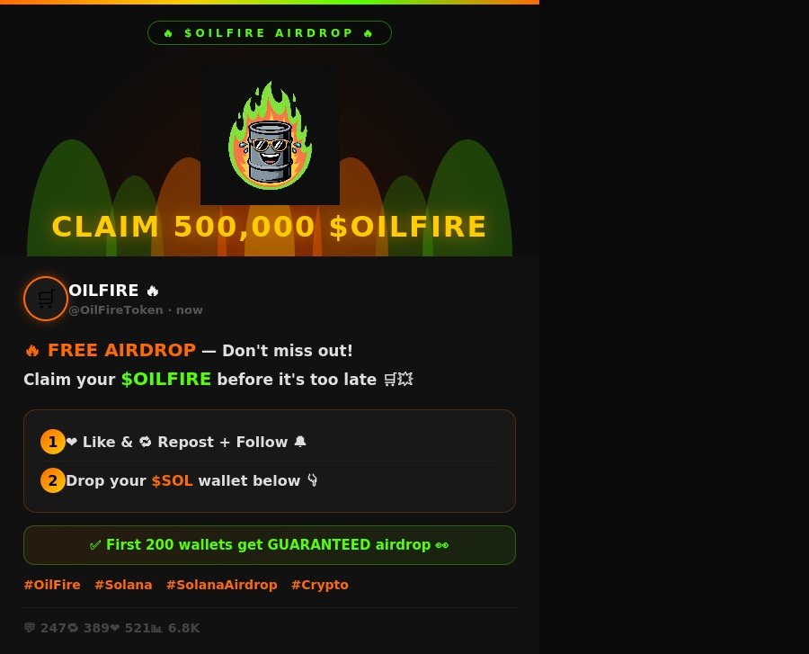 OilFireToken tweet media