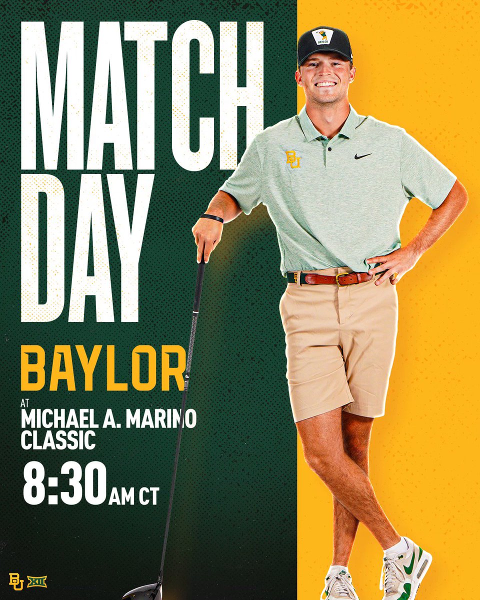 Baylor Men's Golf ⛳️ tweet media