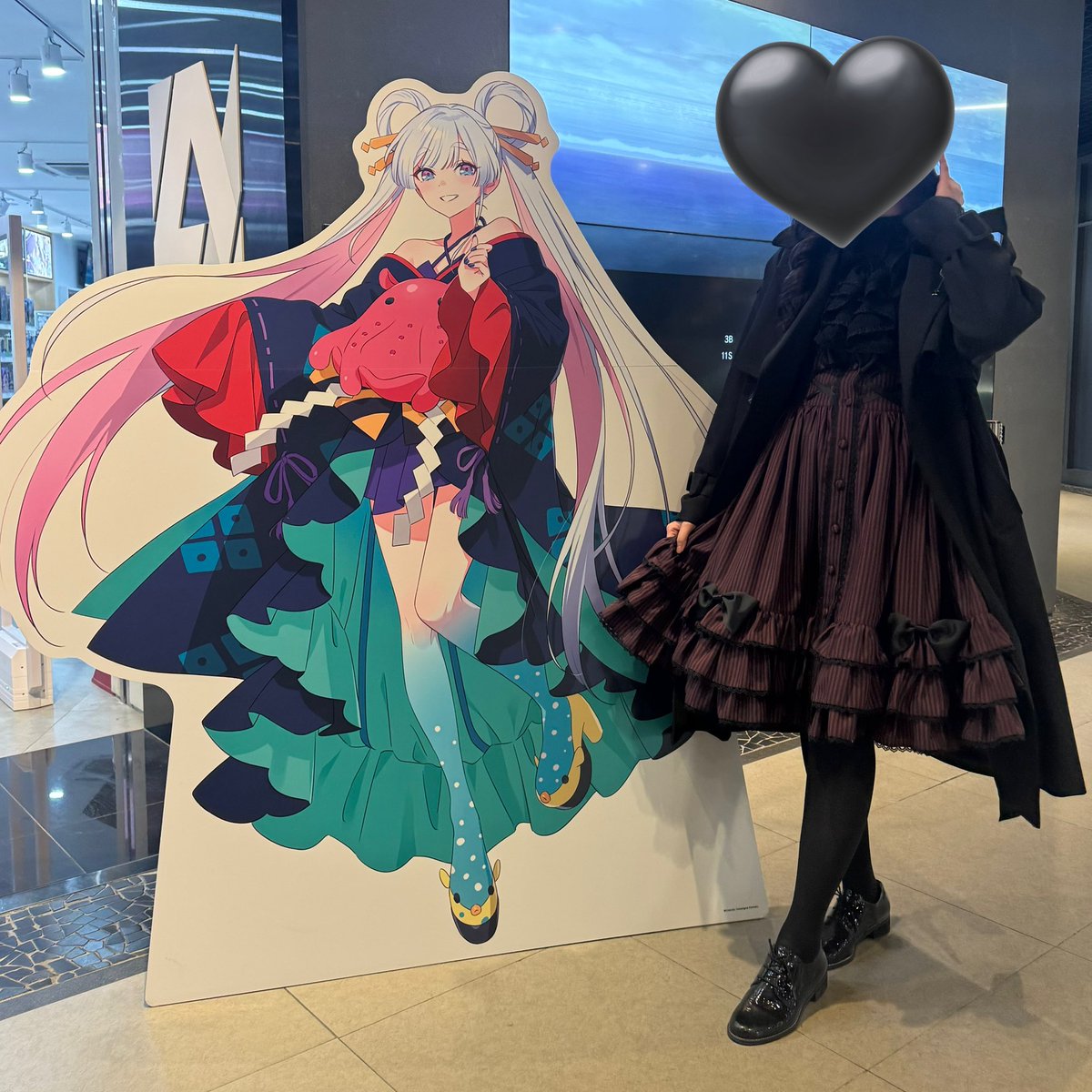 yeomradaio's tweet photo. @ANDROMEO1 初めてのロリィタ洋服でした🥰 https://t.co/bVo7gVPvUa