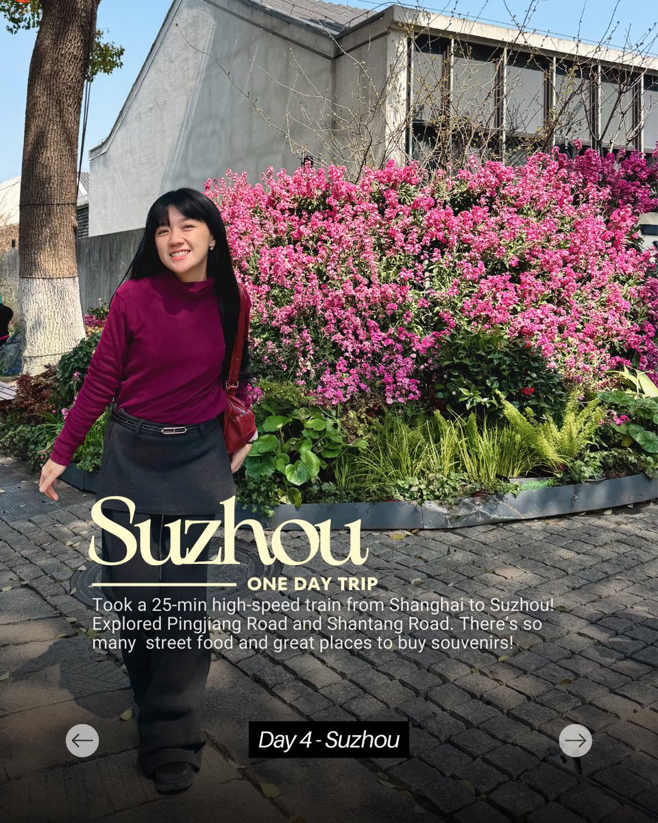 Cindygulla0's tweet photo. Day 4 - One day Trip ke Suzhou
Beli tiket kereta cepat online, only 25 menit dan sampai!! (harga tiket kereta 118rb/pax sekali jalan)

Disini full kuliner + jajann!! https://t.co/AAD1RQvXog