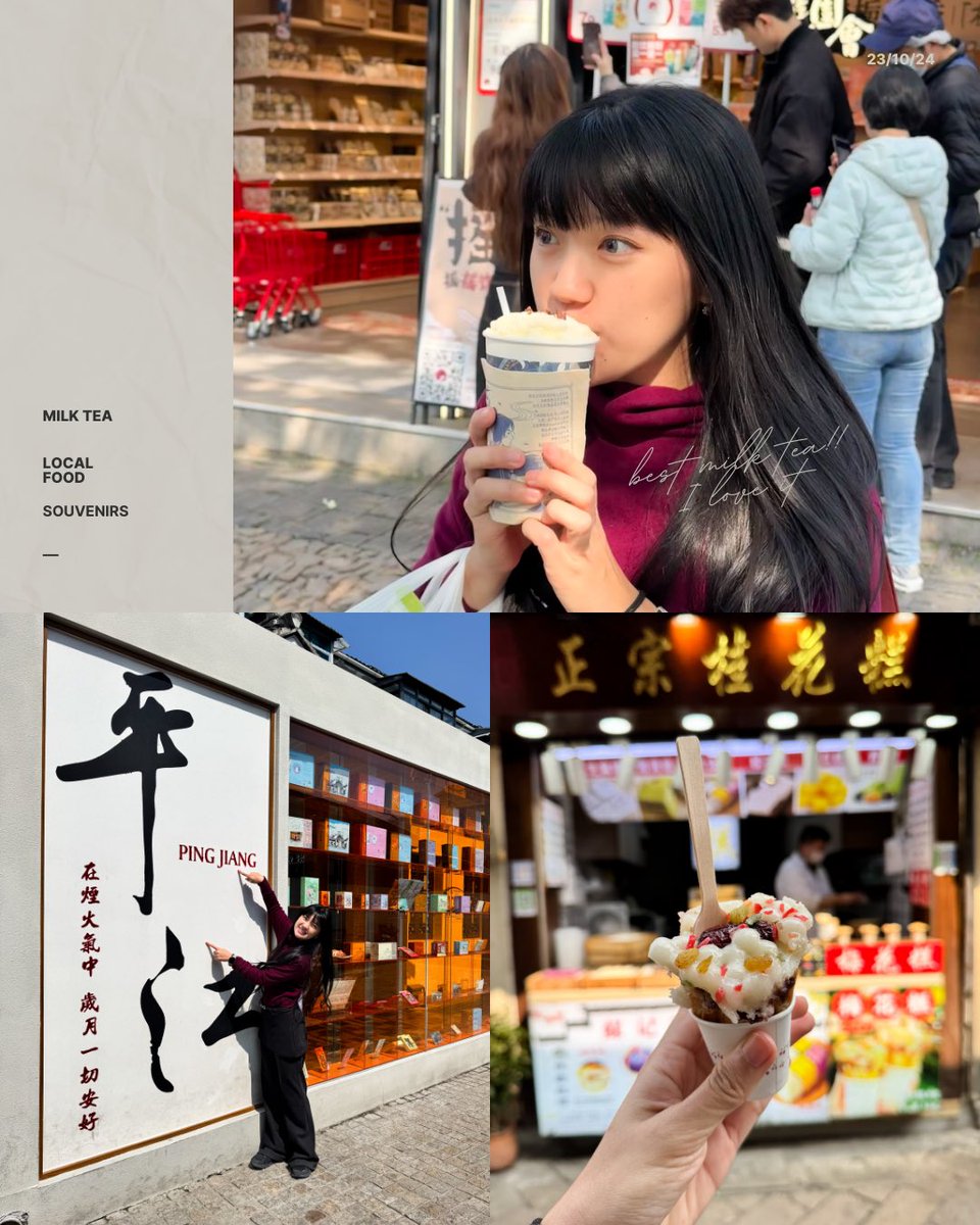 Cindygulla0's tweet photo. Day 4 - One day Trip ke Suzhou
Beli tiket kereta cepat online, only 25 menit dan sampai!! (harga tiket kereta 118rb/pax sekali jalan)

Disini full kuliner + jajann!! https://t.co/AAD1RQvXog