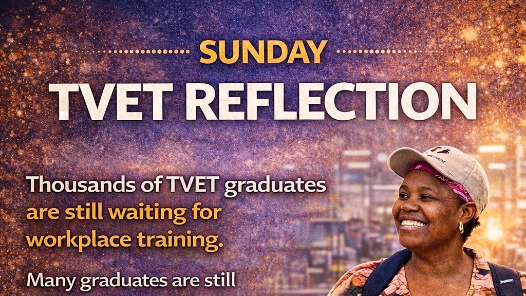 Thousands of TVET #graduates are still waiting for workplace training.
But here is the question we must ask ourselves:
Are we only waiting for #opportunities…
or are we helping each other find them?
📢 Share with another TVET graduate.
#Stronger together #lectureryastraata