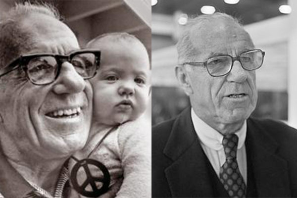 mariobianchi18's tweet photo. Il #15marzo 1998 moriva #BenjaminSpock. Pediatra i cui libri hanno influenzato generazioni di genitori in tutto il mondo. Abile a trattare temi popolari come gravidanza, parto, alimentazione e cure del bambino con linguaggio semplice e brillante, spregiudicato e anticonformista. https://t.co/HIEjVsNCMP