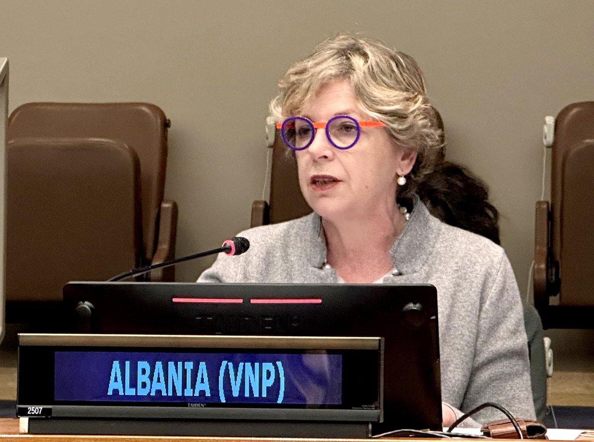 EvisSala's tweet photo. At #CSW70, Albania reaffirmed its commitment to advancing gender equality and women’s full participation in decision-making.

Through legal reforms, gender-responsive budgeting, and stronger protection from violence, we are working to ensure that women’s rights are not only recognized, but fully realized.

Empowering women strengthens democracy, institutions and our collective future.

🇦🇱 #CSW70
 #GenderEquality
 #WomenInLeadership