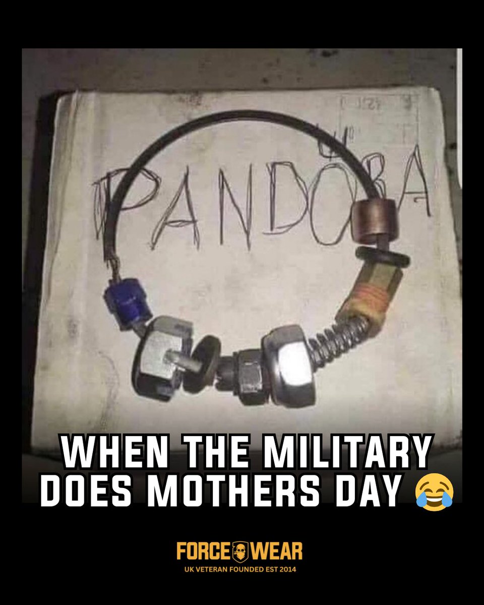 ForceWearHQ's tweet image. Happy mothers day all 🇬🇧

#militarymemes #militaryhumour #forcewear