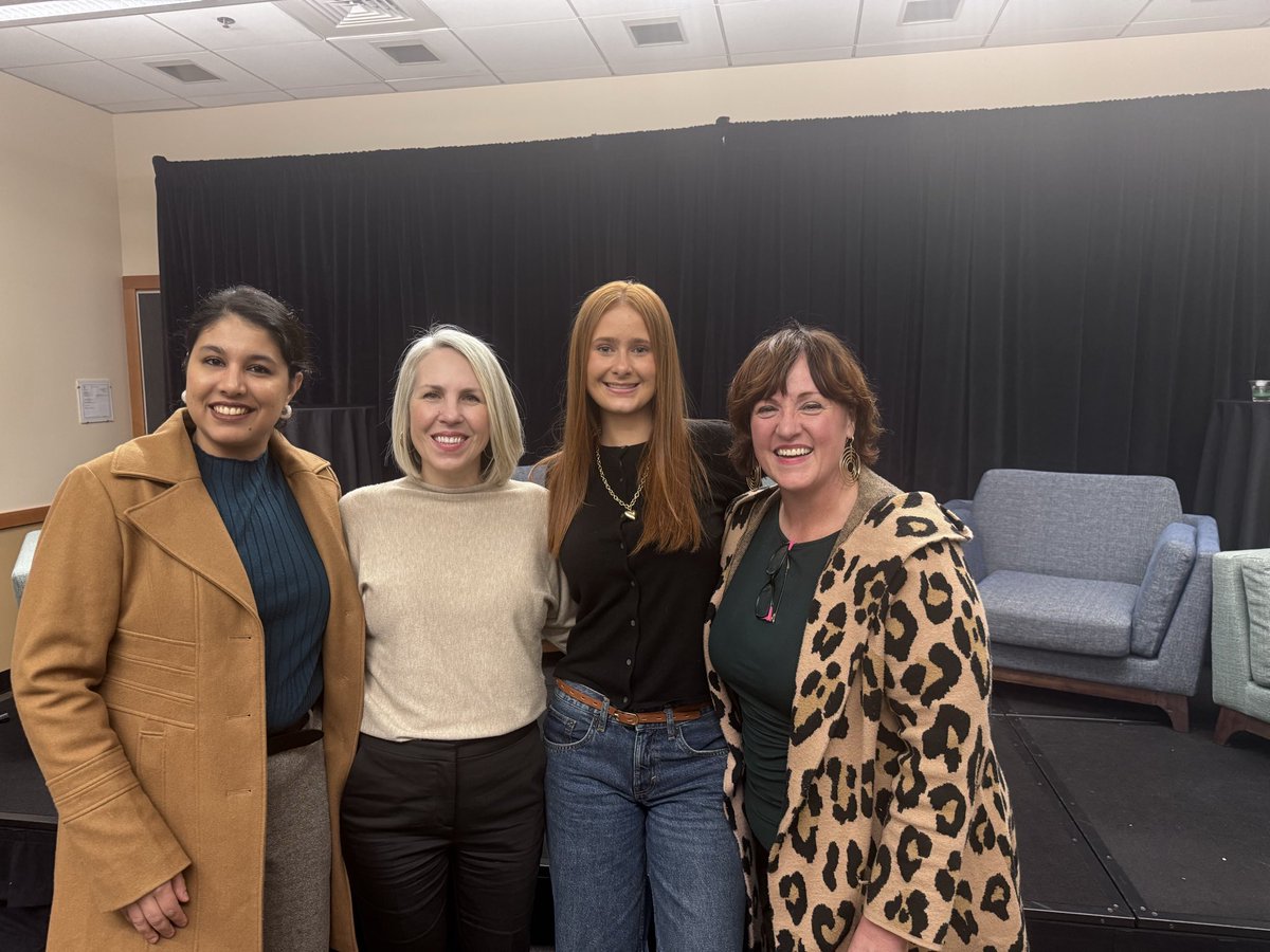 ApostateAri's tweet image. Facing the sanctified priestly class of men universally empowered in their oppression of women within one of the most radically anti-free-speech states in the USA is genuinely stunning and brave.

Left to right:
Khush Brar
Alesha Perkins 
Frances Staudt
Amy E Sousa