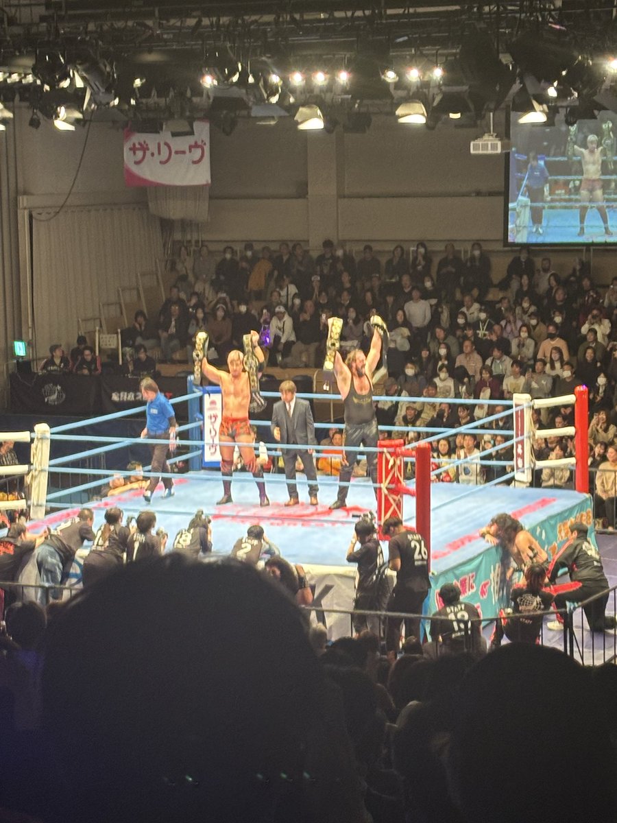 Bss_fzc's tweet photo. かなり久しぶりに後楽園ホールでプロレス観戦
やっぱめちゃめちゃ楽しいな
全日、前より華やかになったね笑
また行きます！
#ajpw https://t.co/9cMJiBu1nQ