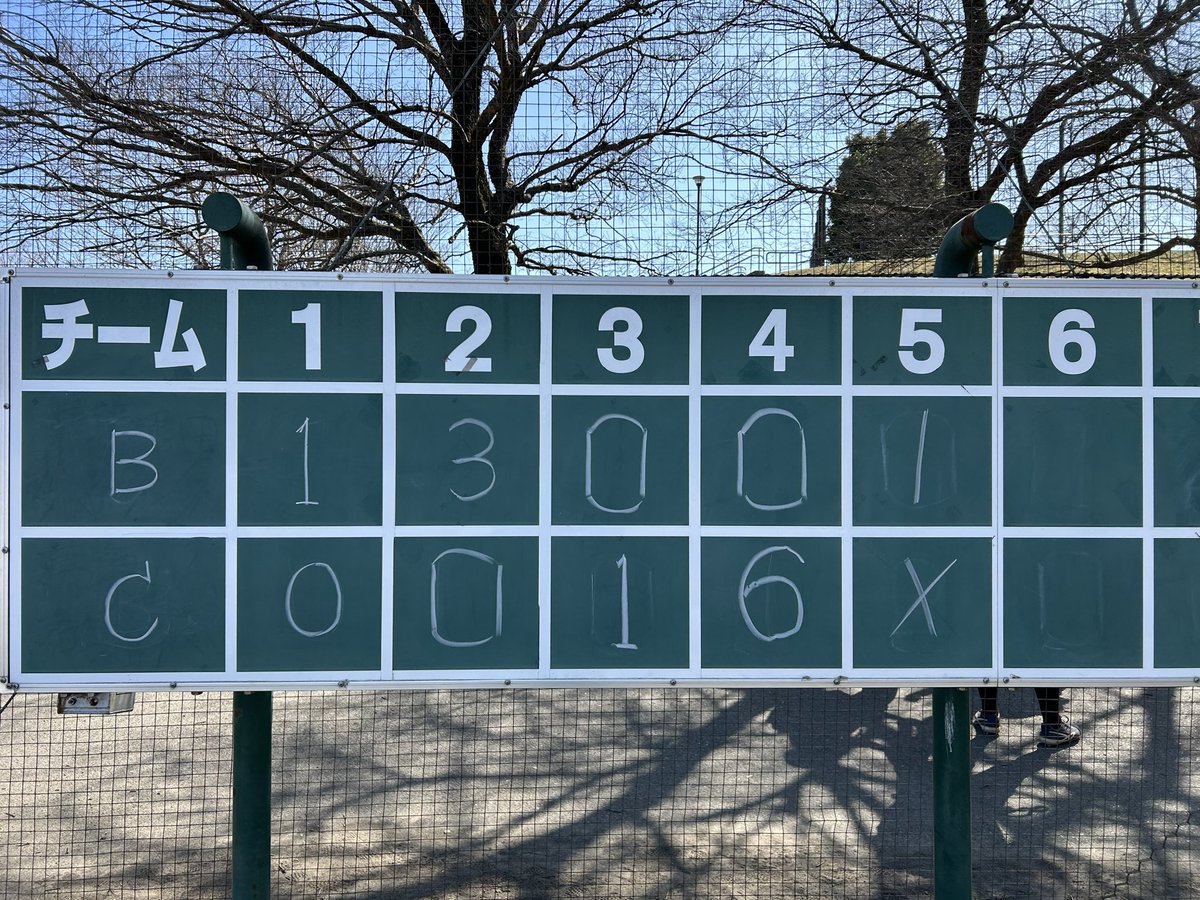 blacks_baseball's tweet photo. 緑区連盟準決勝
5対7敗退 https://t.co/tVepadlYCj
