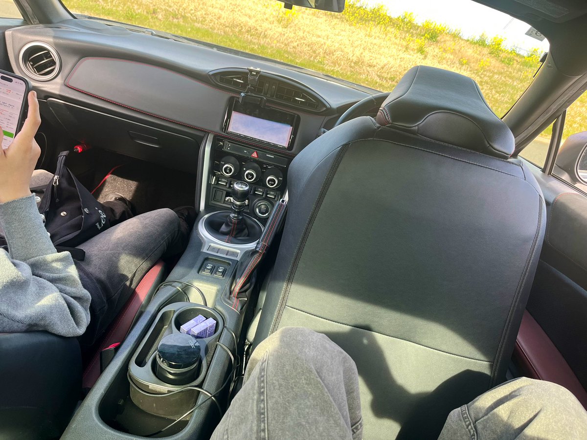 リアシート、178でもギリ心地よい👌