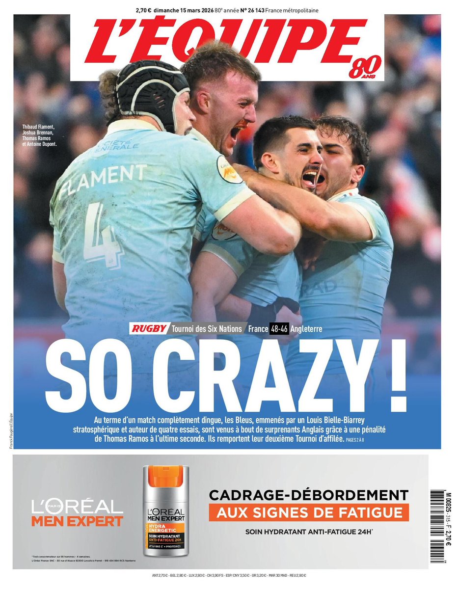 L'Équipe tweet media