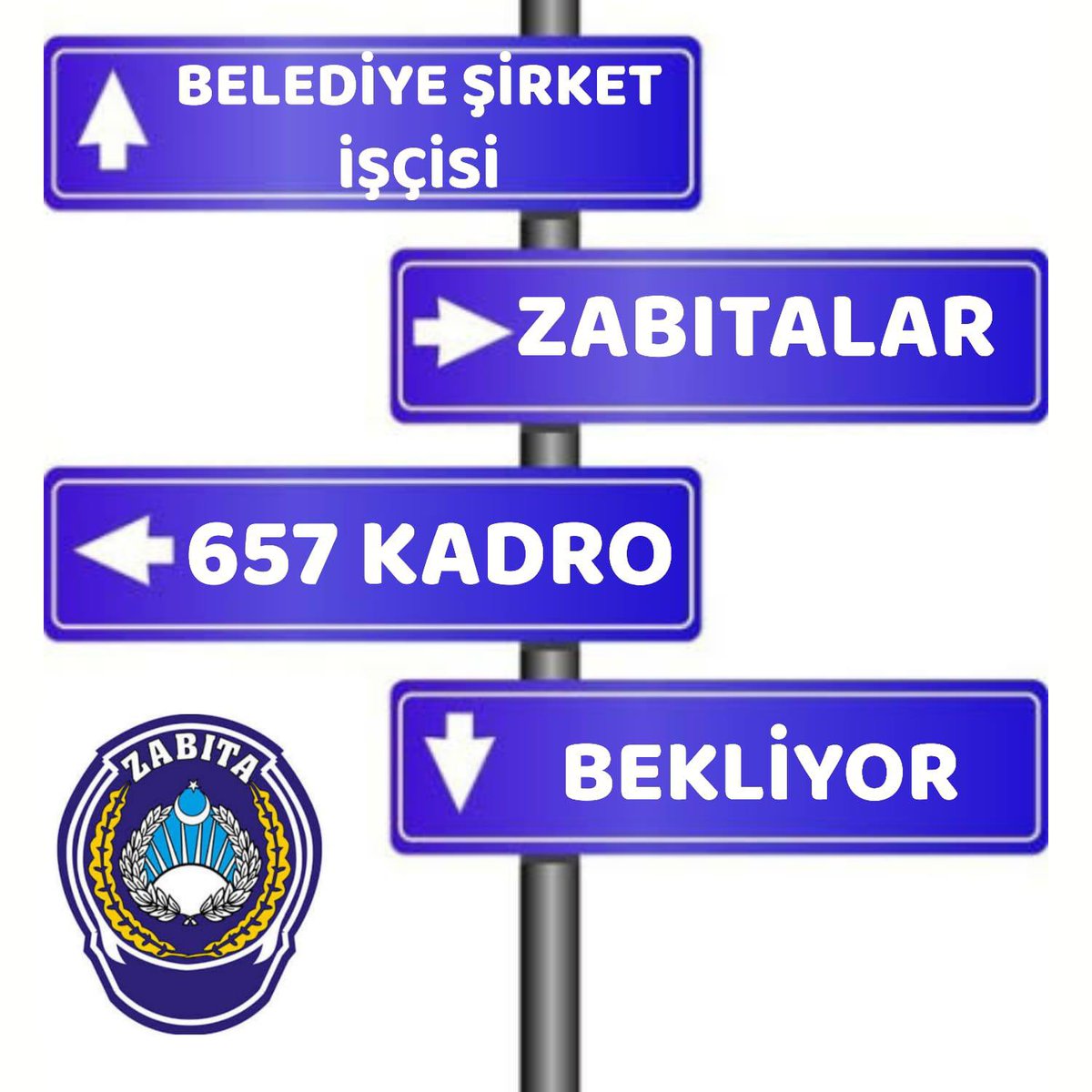 Belediye şirket işçisi zabıtalar memur zabıtaların tüm haklarına sahiptir