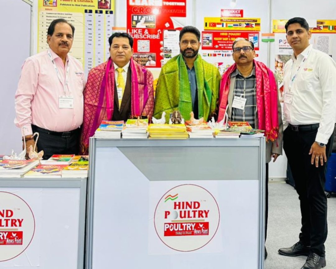 PoultryHind's tweet photo. Hind Media Group,   maintained a strong presence at their booth number K047 in H&amp;N Asia 2026 at BITEC, Bangkok. We also celebrated the success of people of poultry fraternity from India and overseas during this show in BANGKOK . 
Letus connect again at ILDEX Vietnam. 
M. K. Vyas https://t.co/hbpjeK8dNs