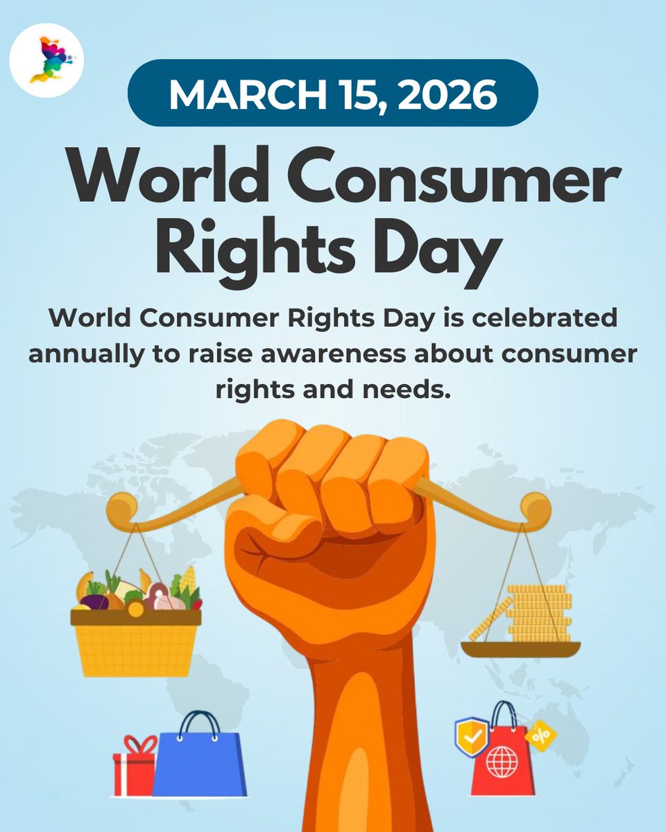 TheVoices_IGNOU's tweet photo. In a world full of choices, safety should never be optional. This Consumer Rights Day, empower yourself — know your rights!
Happy #worldconsumerday #WorldConsumerRightsDay2026
#SOJNMS #IGNOU #TheVoicesIGNOU https://t.co/0rq9VjdBww