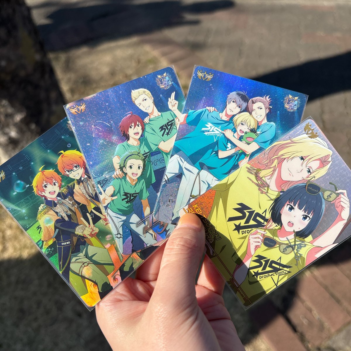 10m3210's tweet photo. 【交換】
カードフォリオ SideM

譲：MR Altessimo
SSR Beit Jupiter
SR W

求：MR、SSR、SR High×Joker

現在会場付近におります。
お気軽にお声掛けください。 https://t.co/wNjUERGBsc
