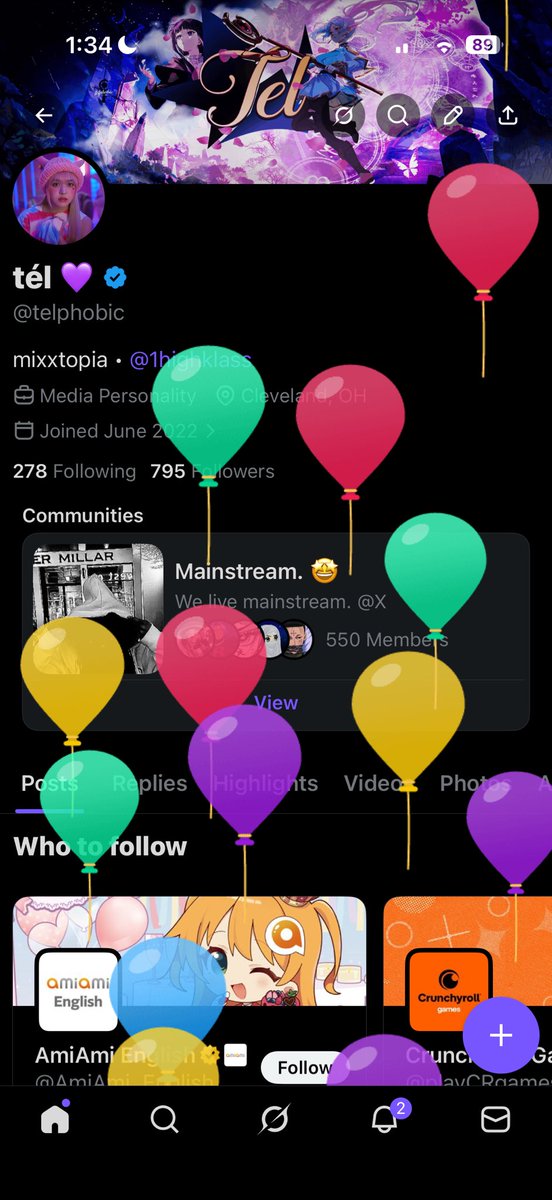 tél 💜 tweet media