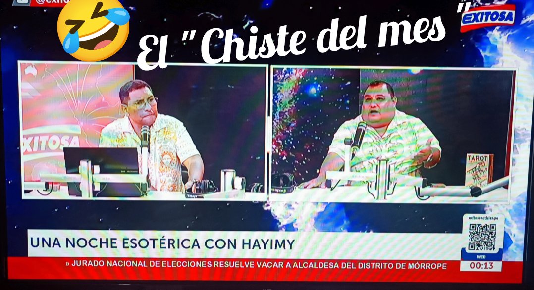 NiqueJorge's tweet photo. " PITONISOS" DE LA EXITOSA..DONDE TRABAJA LA CECILIA GARCÍA..( PODEMOS PERU )DICEN QUE JOSE LUNA ES UN BUEN CANDIDATO..🤣 https://t.co/ofmyzS5Tr1
