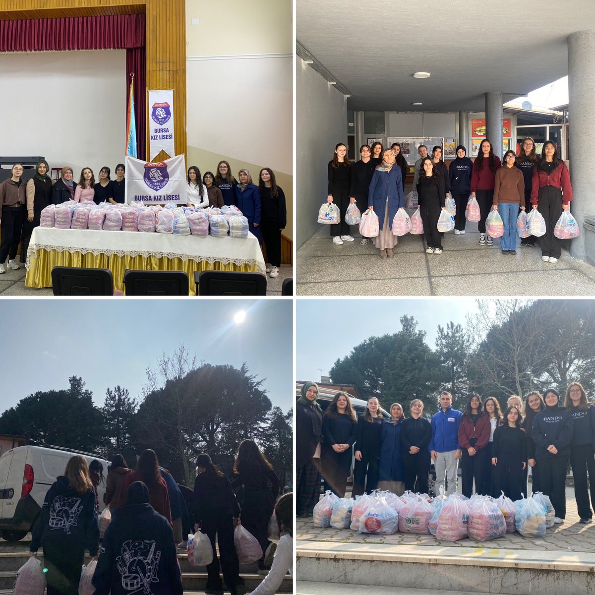 BursaKiz_Lisesi's tweet photo. Bursa Kız Lisesi Kızılay Sağlık Kulübü öğrencilerimiz, “Koli Koli Mutluluk” projesi kapsamında getirdikleri makarnalarla LÖSEV yardım kolilerine destek oldu.
@tcmeb 
@bursailmem16 
@GurhanCokgezer 
@Osmangazi_MEM 
@losev1998 
@MetinSEZER_16 
@seheryl60637480 https://t.co/CRLT0JF0eJ