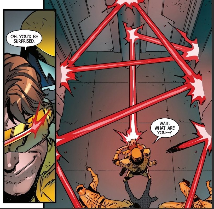 ⠀
“ Sorry, I was off practicing bouncing my lasers off 200 surfaces. Only made it to 8. ”
⠀