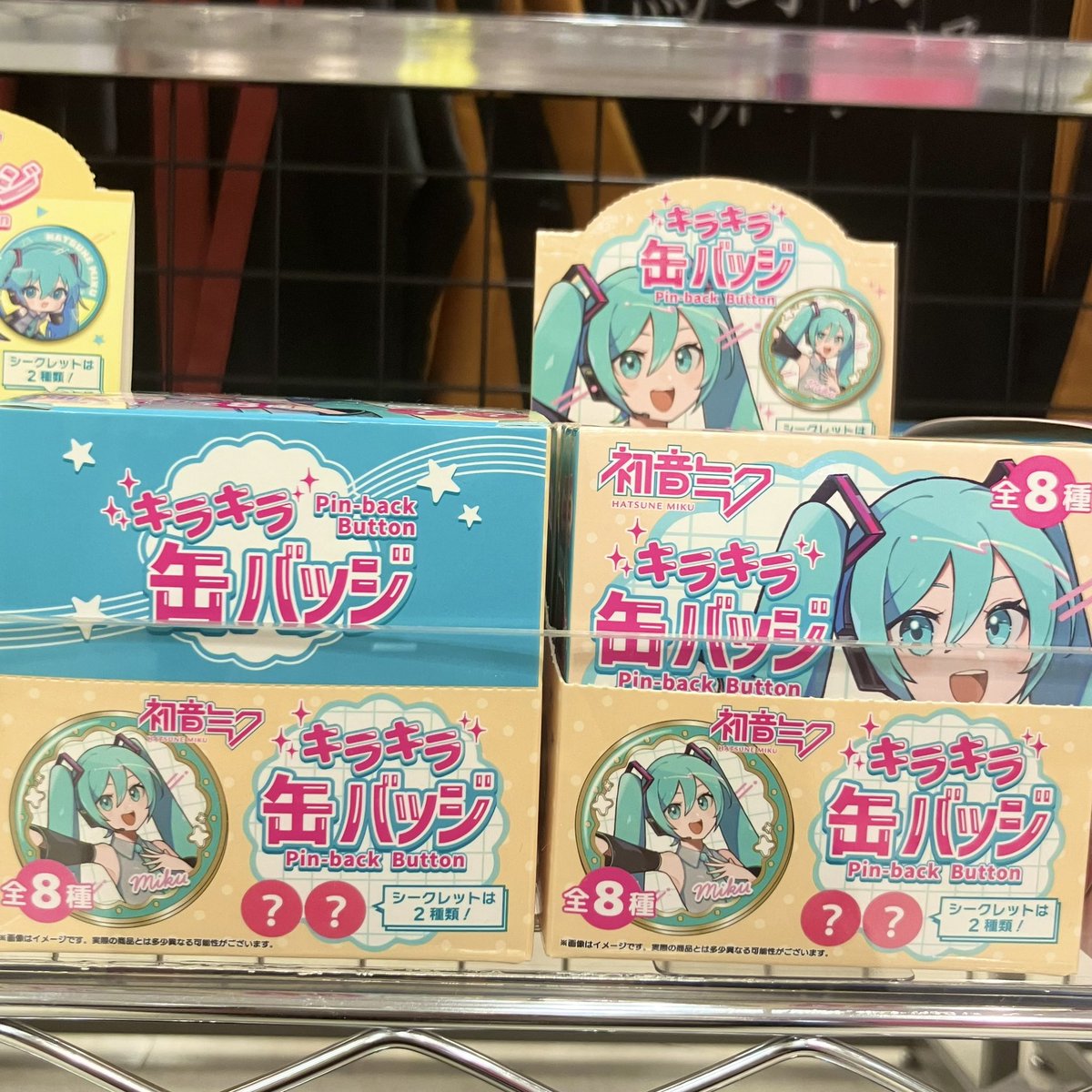 初音ミク アクキー、缶バッジ、ステッカー各種！ ダブルフォーカス一部