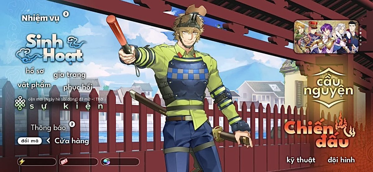 Ikemenfangirl's tweet image. Nam Binh Thần Khí (NBTK) : mobile game upcoming 【 VN 】

Mobile game project, inspired by Vietnamese historical swords and weapons. 

Nam Binh Thần Khí (NBTK Southern Soldier, Sworn Swords)
🌏 Demo is coming in late 2026
X: x.com/nbtk_vn

#mobilegame #indiegame