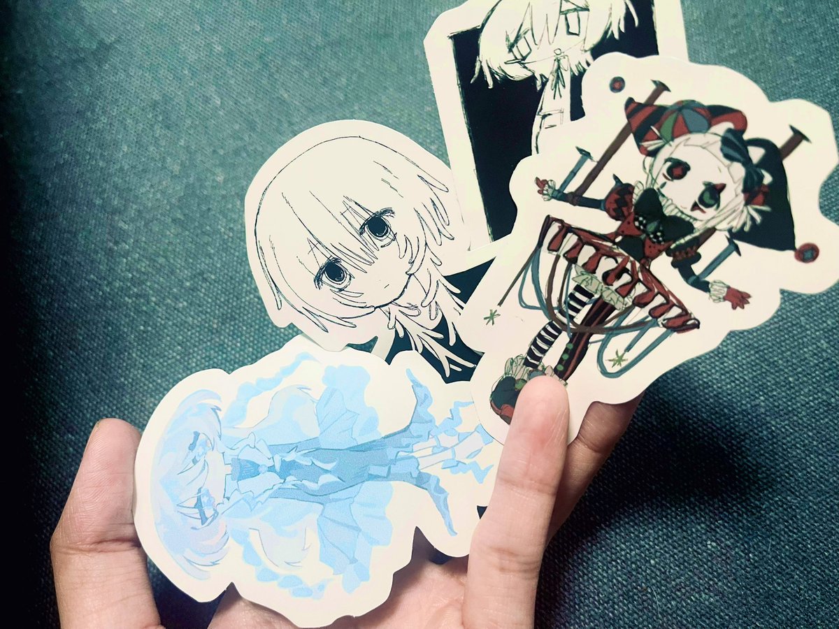 SanbaSanba_TAKO's tweet photo. たらこまんのステッカー届いた!! https://t.co/wldqSVJhbv