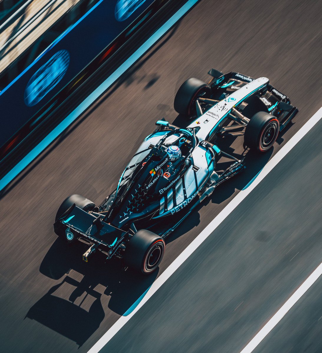 MercedesAMGPCF1's tweet photo. 🏹🩶 https://t.co/q7tMqgAks9