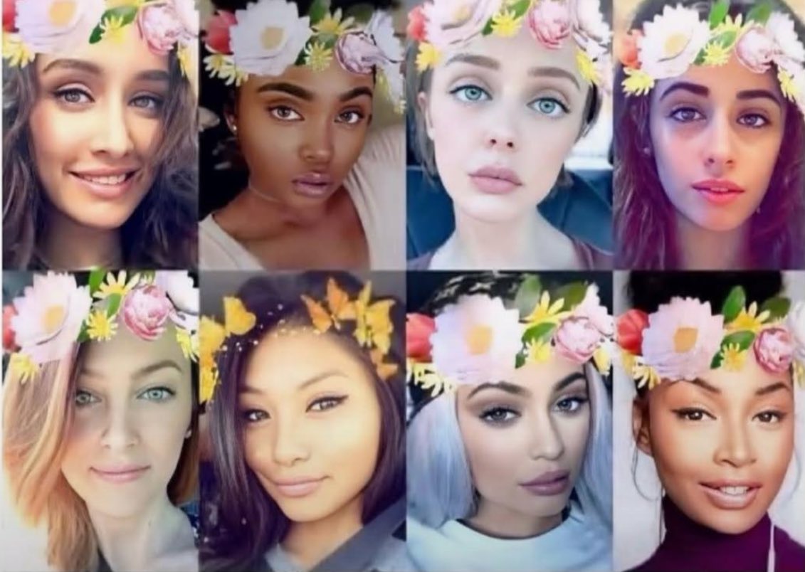 Nobody:

Girls in 2016: