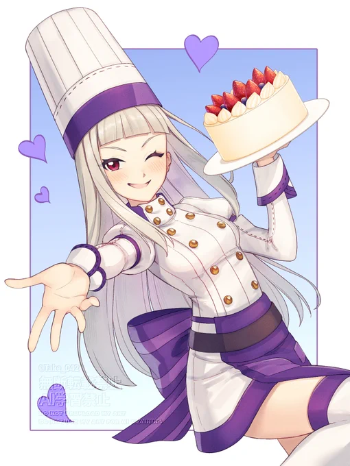 ホワイトデーのパティマグありがとう絵