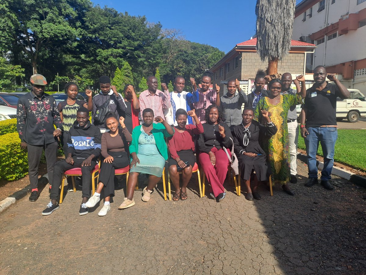 UpeoCJC's tweet photo. UPEO participated in a 2-day training organized by Defenders Coalition.Through the knowledge and skills gained, we aim to promote the use of AJS to resolve disputes, prevent injusticesstrengthen our day to-day work so that justice remains accessible @DefendersKE  @GBVcommittee https://t.co/RlpnACs28a