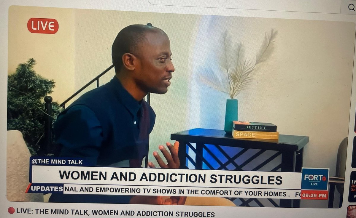 JuliusKizito10's tweet photo. 🎙️ I had the honor of being hosted on Fort TV’s Mind Talks with @SandraNakigozi, where we unpacked a deeply important yet often overlooked issue — the silent addiction struggles among women.
Every woman’s journey matters.
. 💜#WomensMonth #MindTalks #MentalHealthAwareness https://t.co/vURH0GiqWi