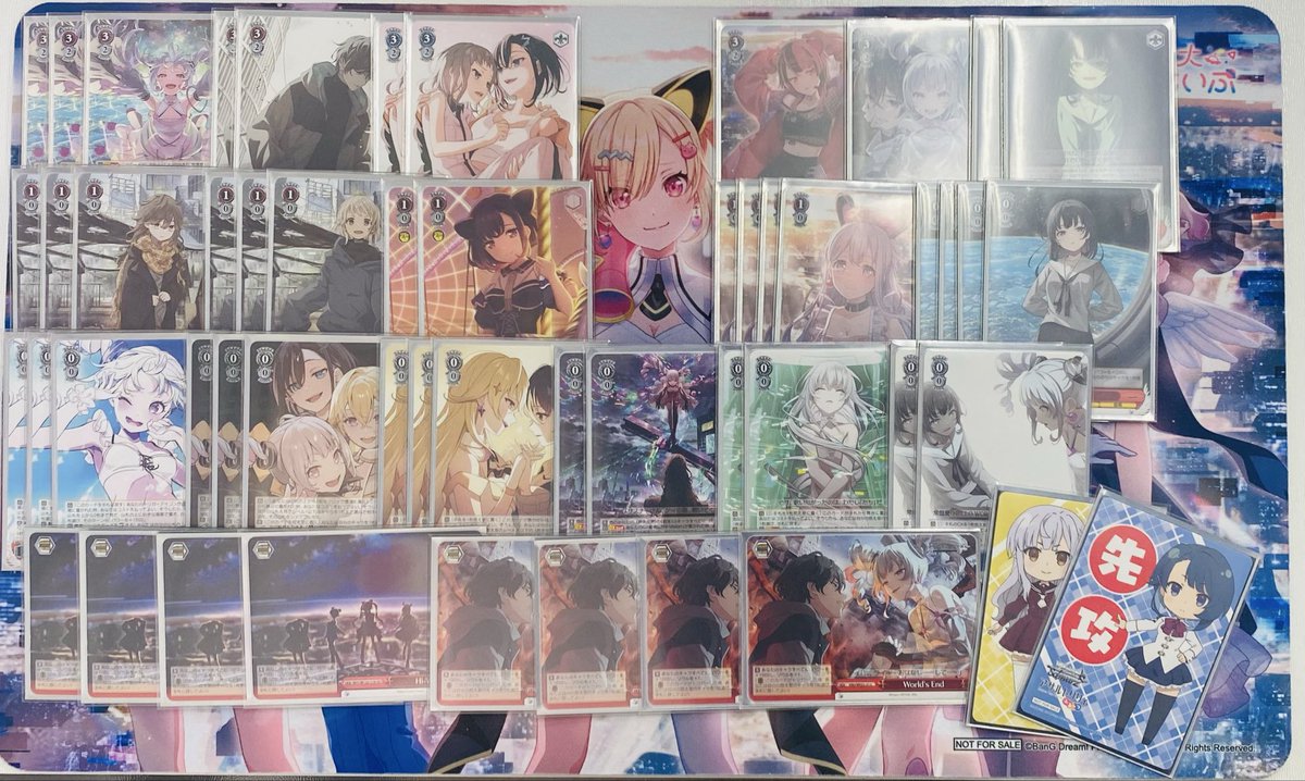 【#ヴァイスシュヴァルツ】 
本日12時より15名様にて行われました公認大会は
【VIRTUAL GIRL】を使用された【うすしお】様の優勝となります🎉
優勝おめでとうございます🐙🐙🐙
デッキレシピをいただきましたので掲載させていただきます👀

またのご参加をお待ちしております🐼🐼🐼
#WS #ws2tcg