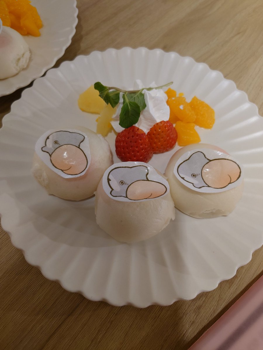 とにかくデザートも可愛かった(*´ω`*)
