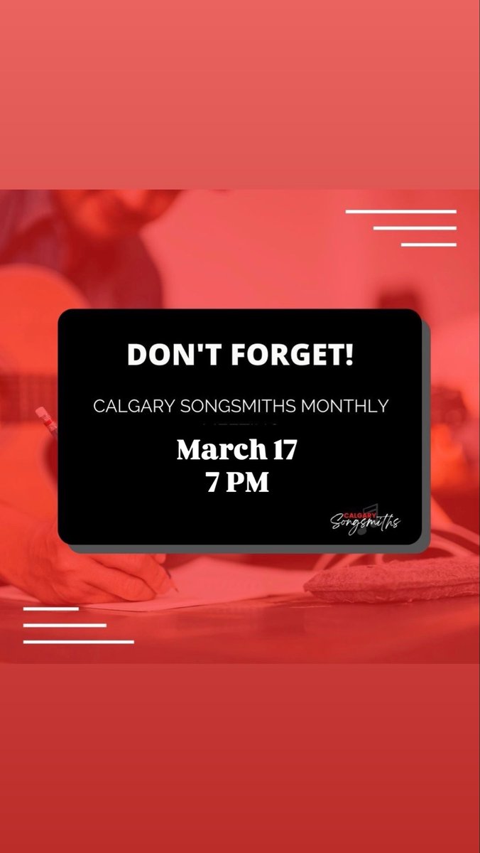 Calgary Songsmiths tweet media