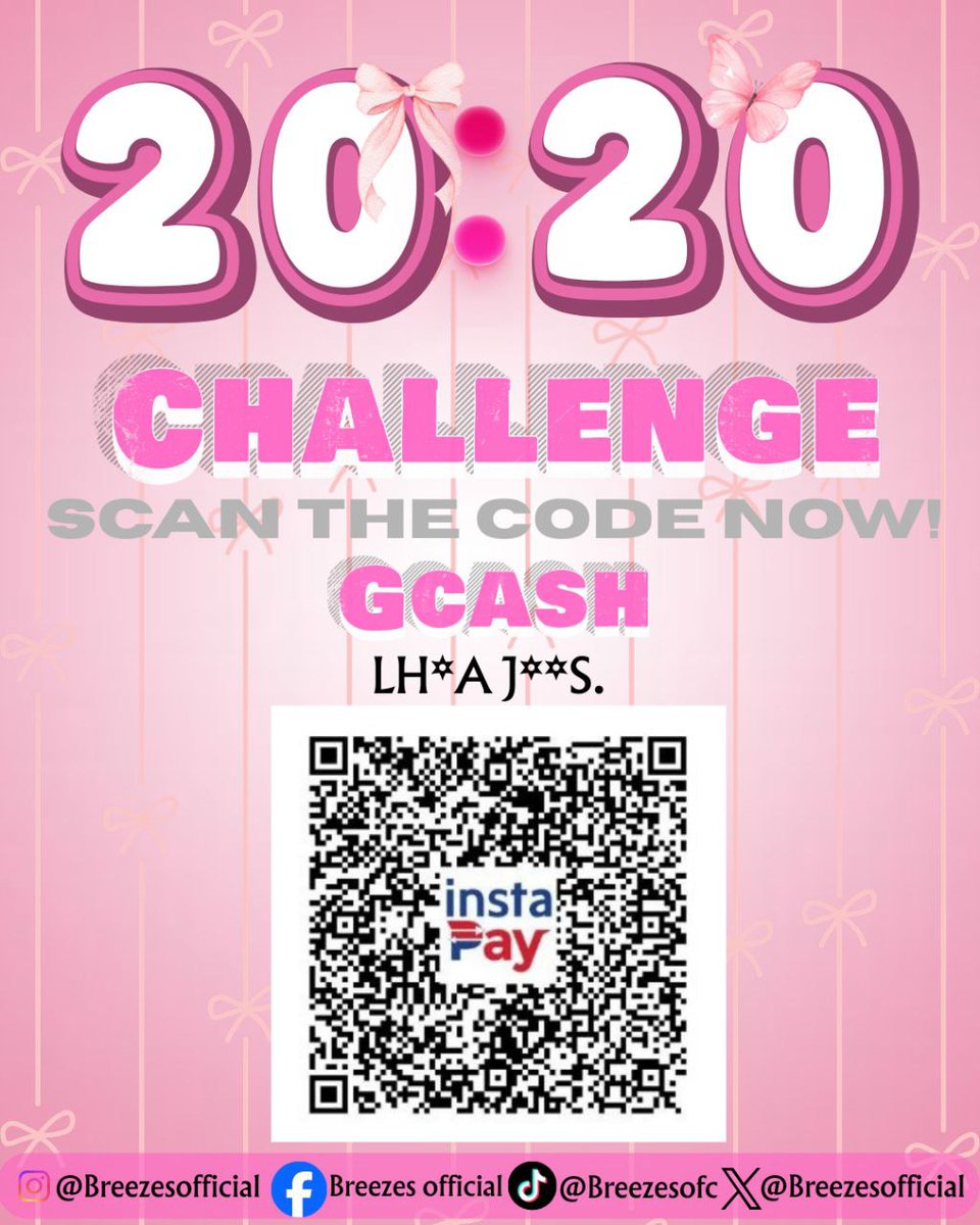 BreezesOfc's tweet photo. 🚨20:20 𝑪𝑯𝑨𝑳𝑳𝑬𝑵𝑮𝑬🚨
Something 𝘽𝙄𝙂 is coming...👀

𝑯𝑬𝒀 𝑩𝑹𝑬𝑬𝑩𝑰𝑬𝑺! Once the 20:20 
Challenge is successfully completed, we will finally reveal a  𝘽𝙄𝙂 announcement 

•All funds collected from this challenge will 𝗡𝗢𝗧 𝗯𝗲 𝗽𝗼𝗰𝗸𝗲𝘁𝗲𝗱 https://t.co/v63l1LCIbY