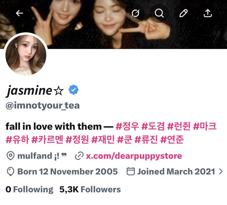 𝙟𝙖𝙨𝙢𝙞𝙣𝙚☆ tweet media
