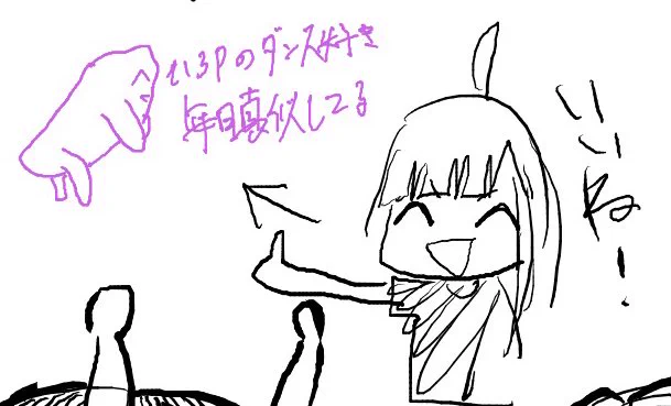 これは昨日の絵チャでのフォロワとの絡み
(かんたんかぐや描いたのはおいら) 