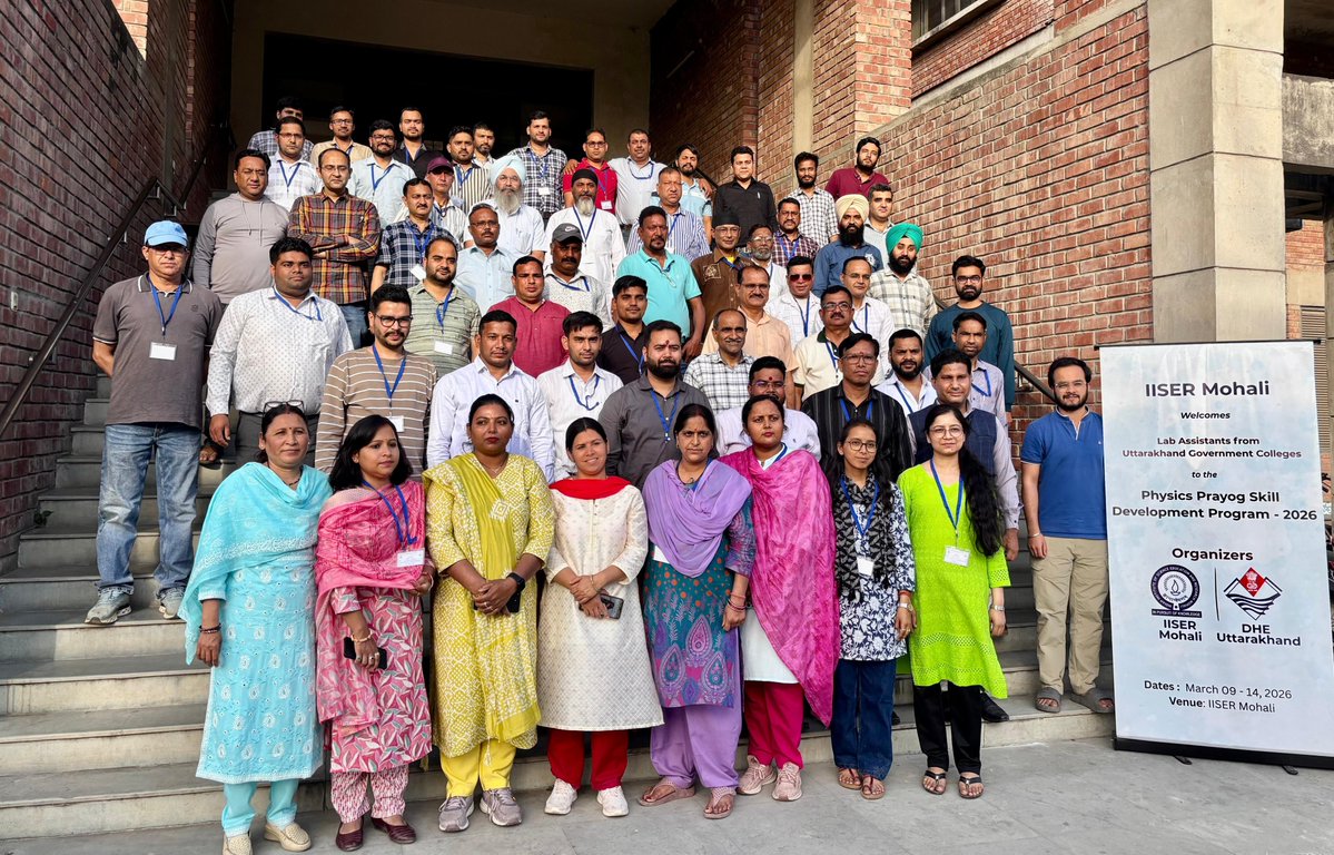 DPS @ IISER Mohali tweet media