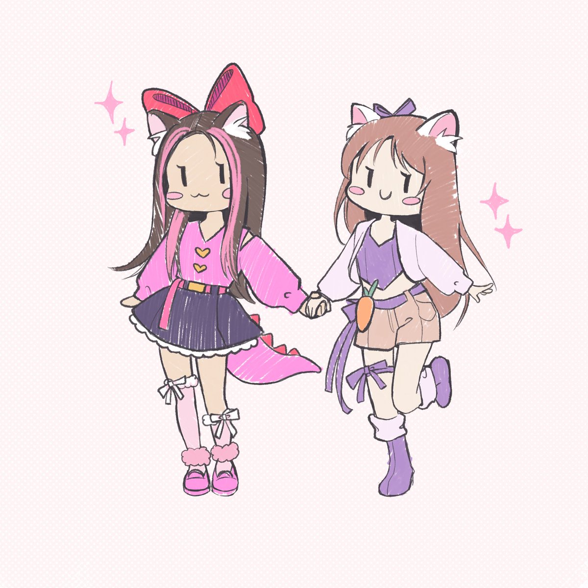 Las Crystalkitten 💅✨

Dibujito extra por que no me gusta dormir TuT
#QSMP2
