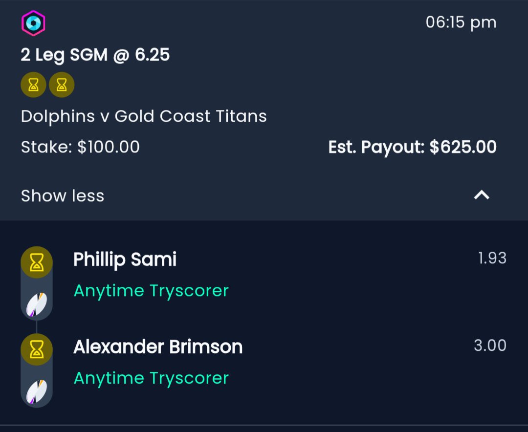 These two LOVE scoring against the Dolphins. NRL Dolphins Vs Titans