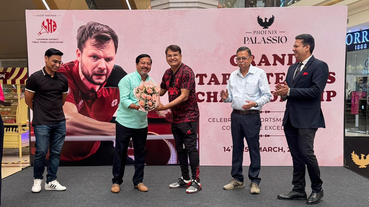Day 1 of the Grand Table Tennis Championship at Phoenix Palassio kicked off with thrilling matches and competitive energy.
From quick rallies to perfectly timed shots, the tables witnessed some incredible moments.

And the action isn’t over yet.
See you today for Day 2.