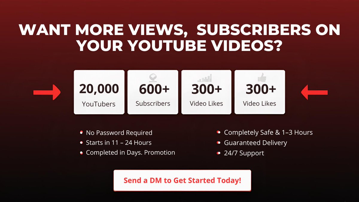 Organic Youtube Boost tweet media