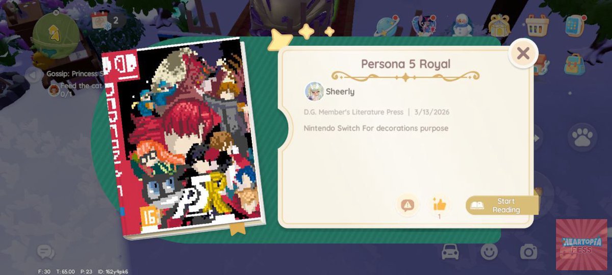 Heartopia Fess tweet media